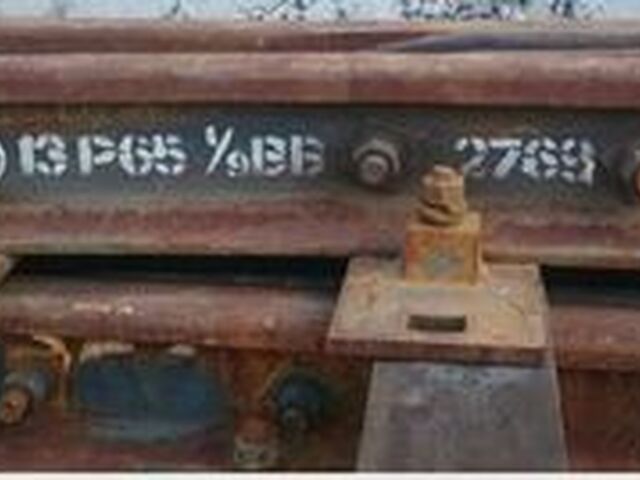 С/п Р65 1/9 пр. 2769 Б/у крестовина стрелочного перевода, в полной комплектации